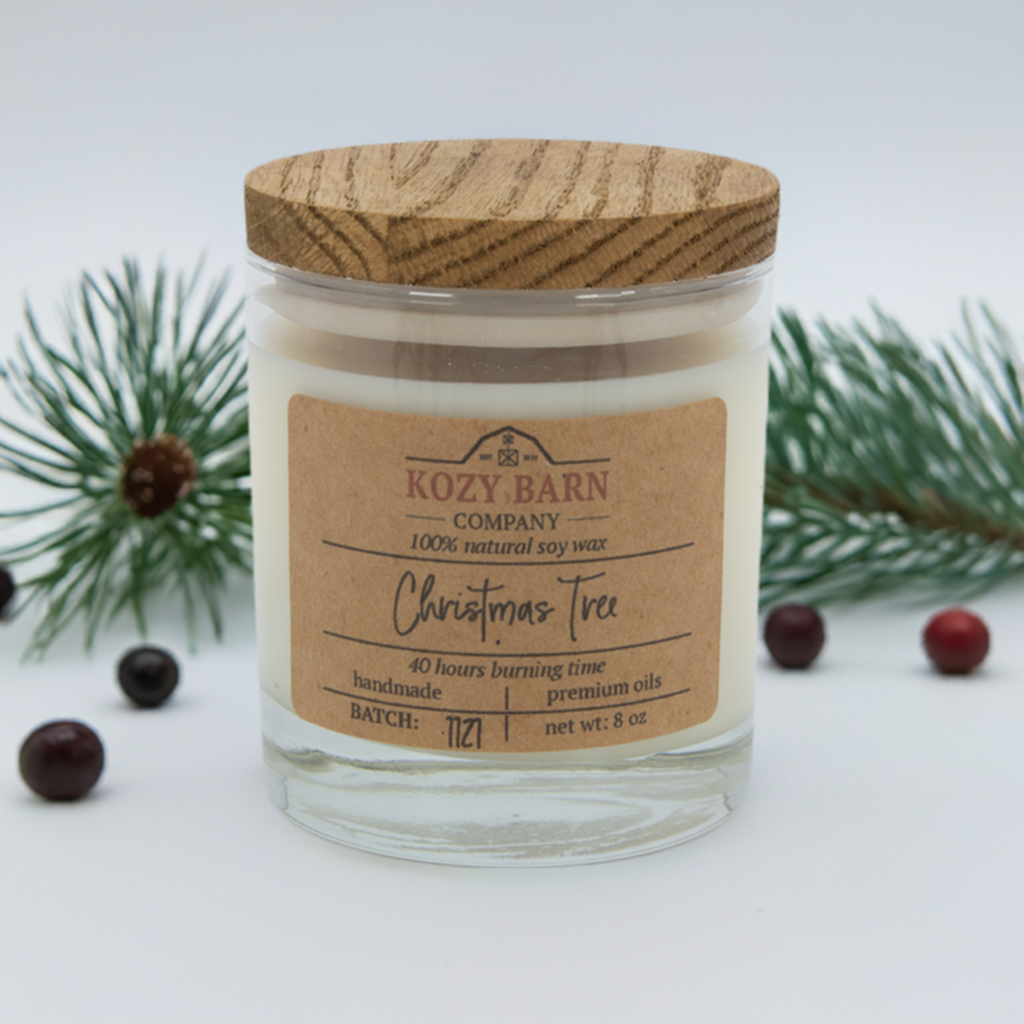Christmas Tree Soy Candle