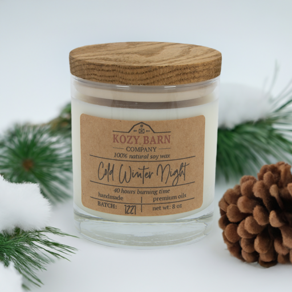Cold Winter Night Soy Candle