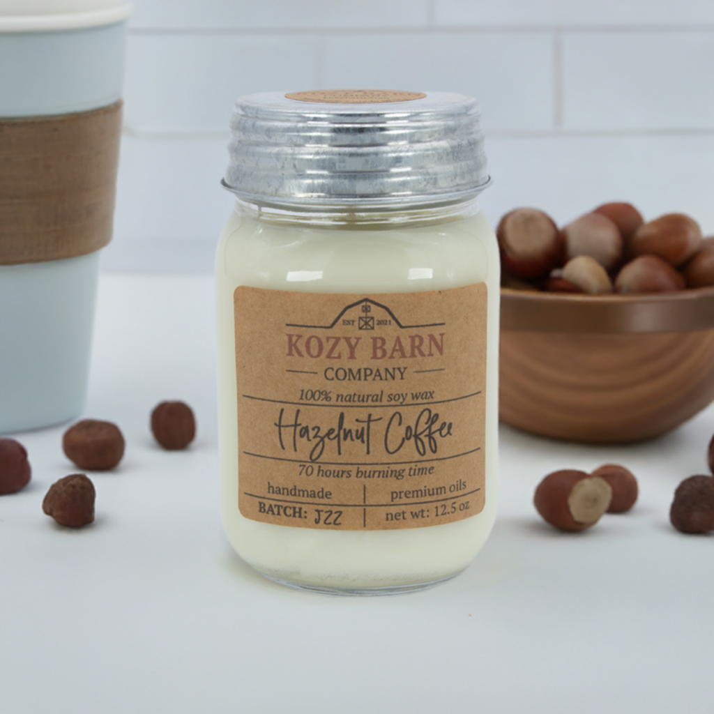 Hazelnut Coffee Soy Candle