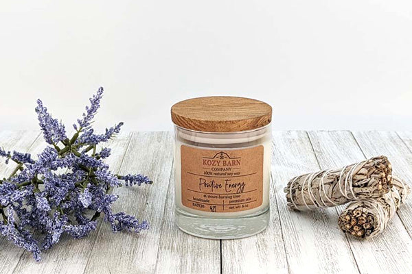 Natural Soy Positive Energy Candle 11oz
