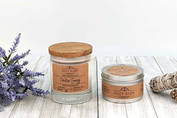 Natural Soy Positive Energy Candle