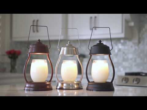 Black Hurricane Lamp