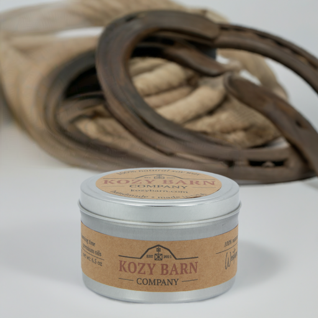 Western Tack Soy Candle
