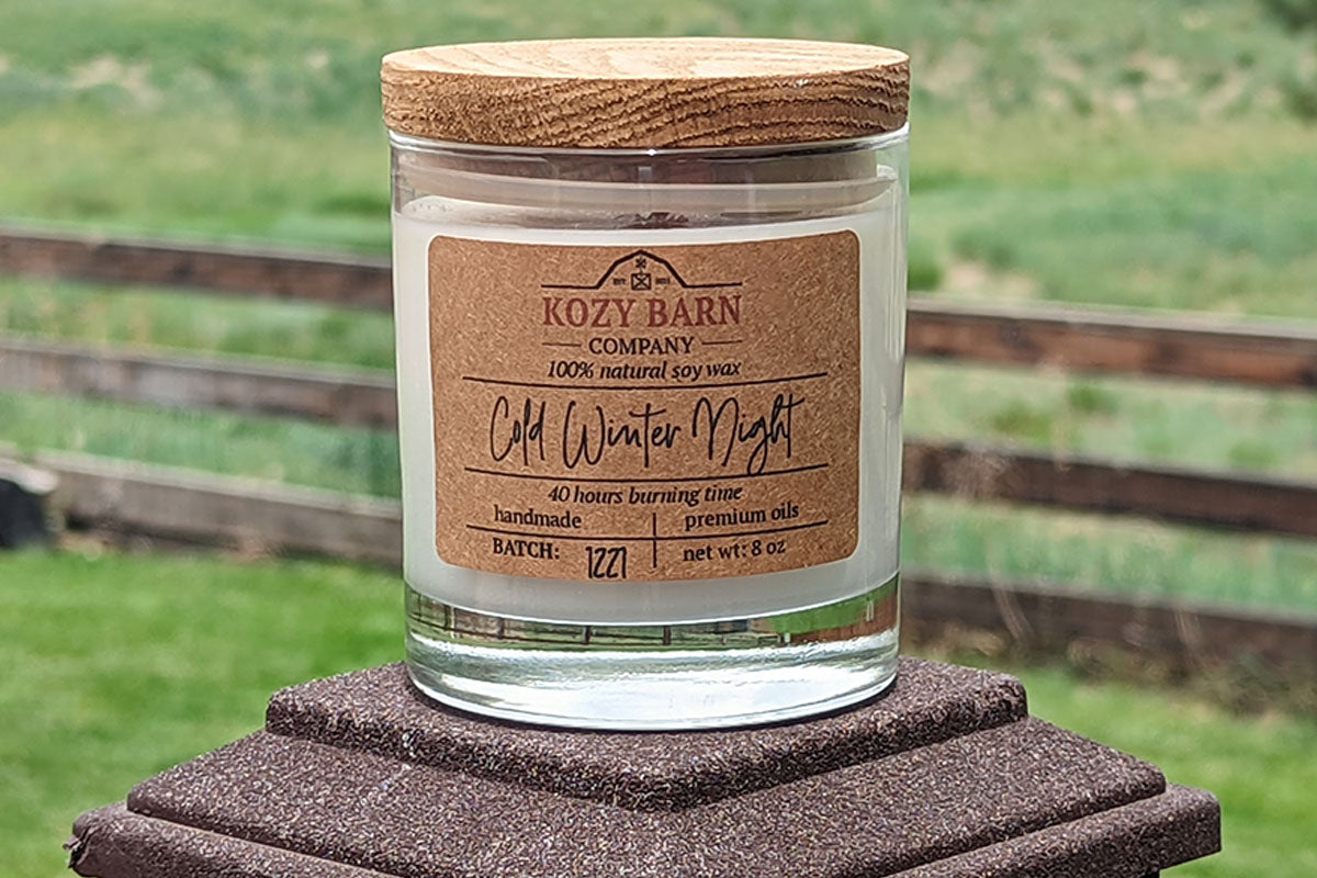 Cold Winter Night Classic Collection Candle